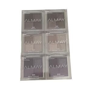 6 Pack Almay Eyeshadow 180 Ambition 130 World Is My Oyster 200 Make Statement